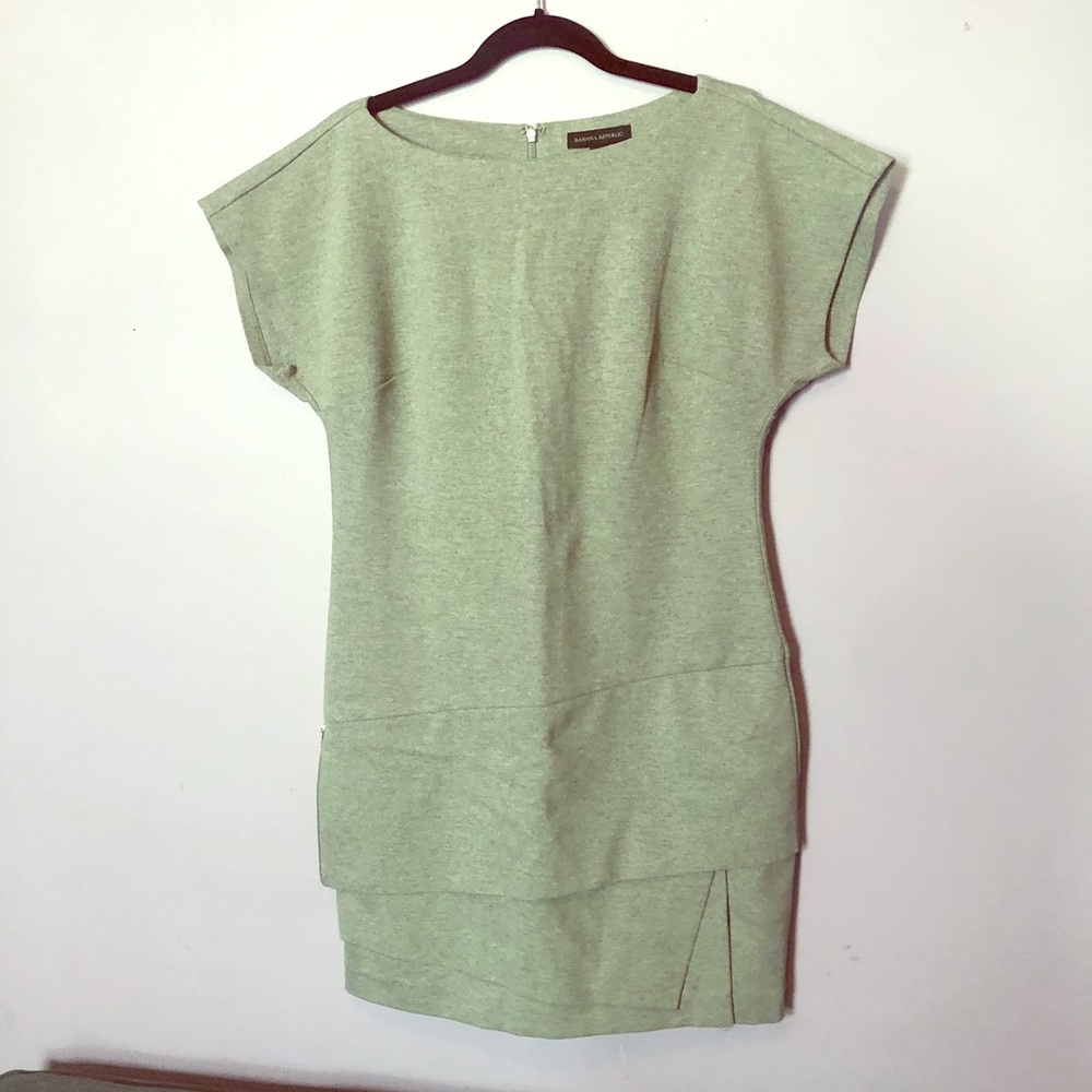 Banana Republic Gray Dress SZ 10